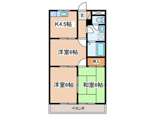 ロイヤルメゾン高森の物件間取画像